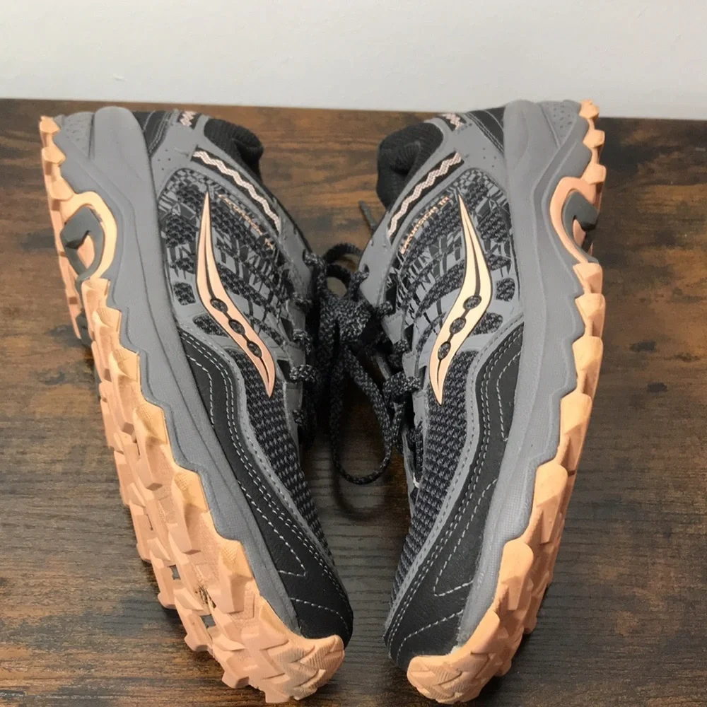 Saucony Excursion Trail 12 Womens Ourdoor Running Sneakers Size 9 - Picture 10 of 13